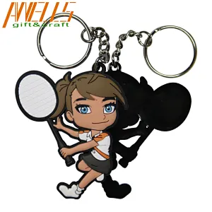 custom soft pvc keychain