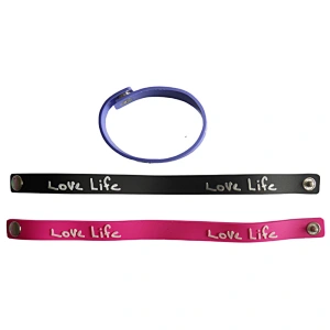 novel cartoon soft pvc bracelet