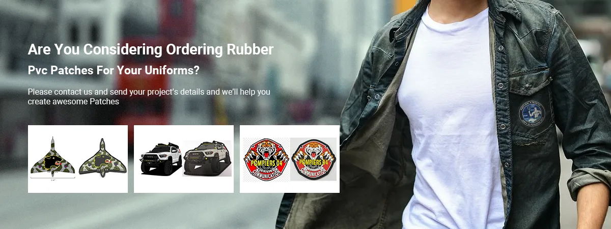 High Quality Soft Rubber Badges