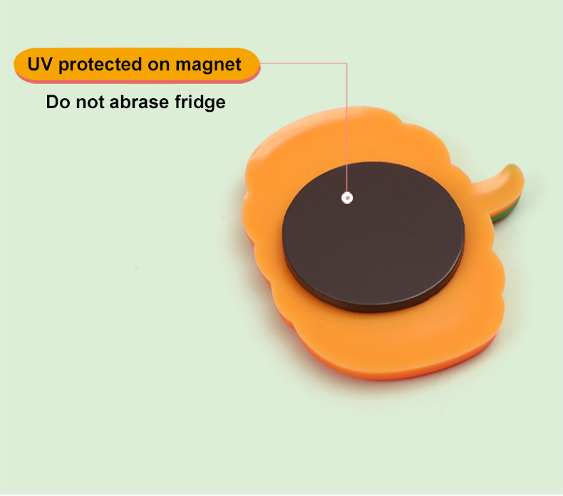 Construction Bulldozer PVC Fridge Magnet