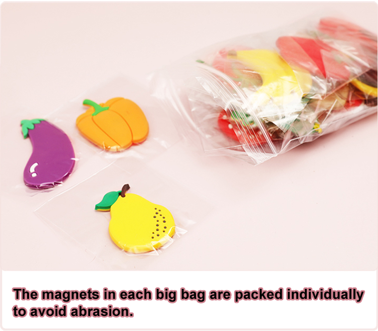 2d pvc fridge magnet