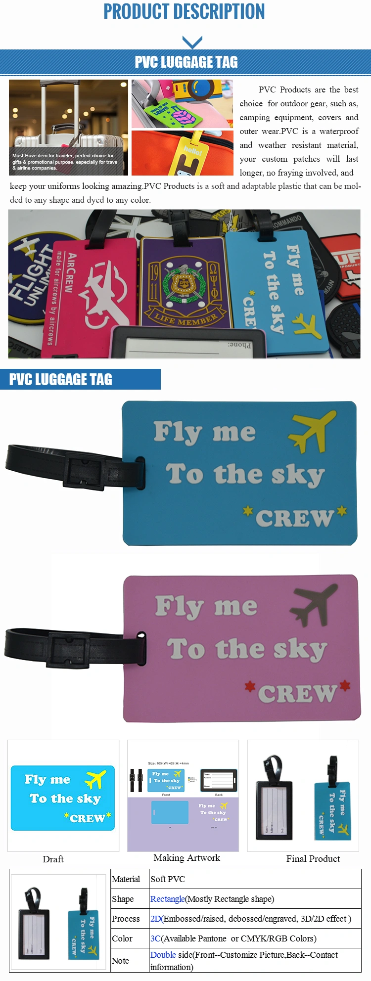 rubber luggage tags custom,funny silicone fruit pvc luggage tag