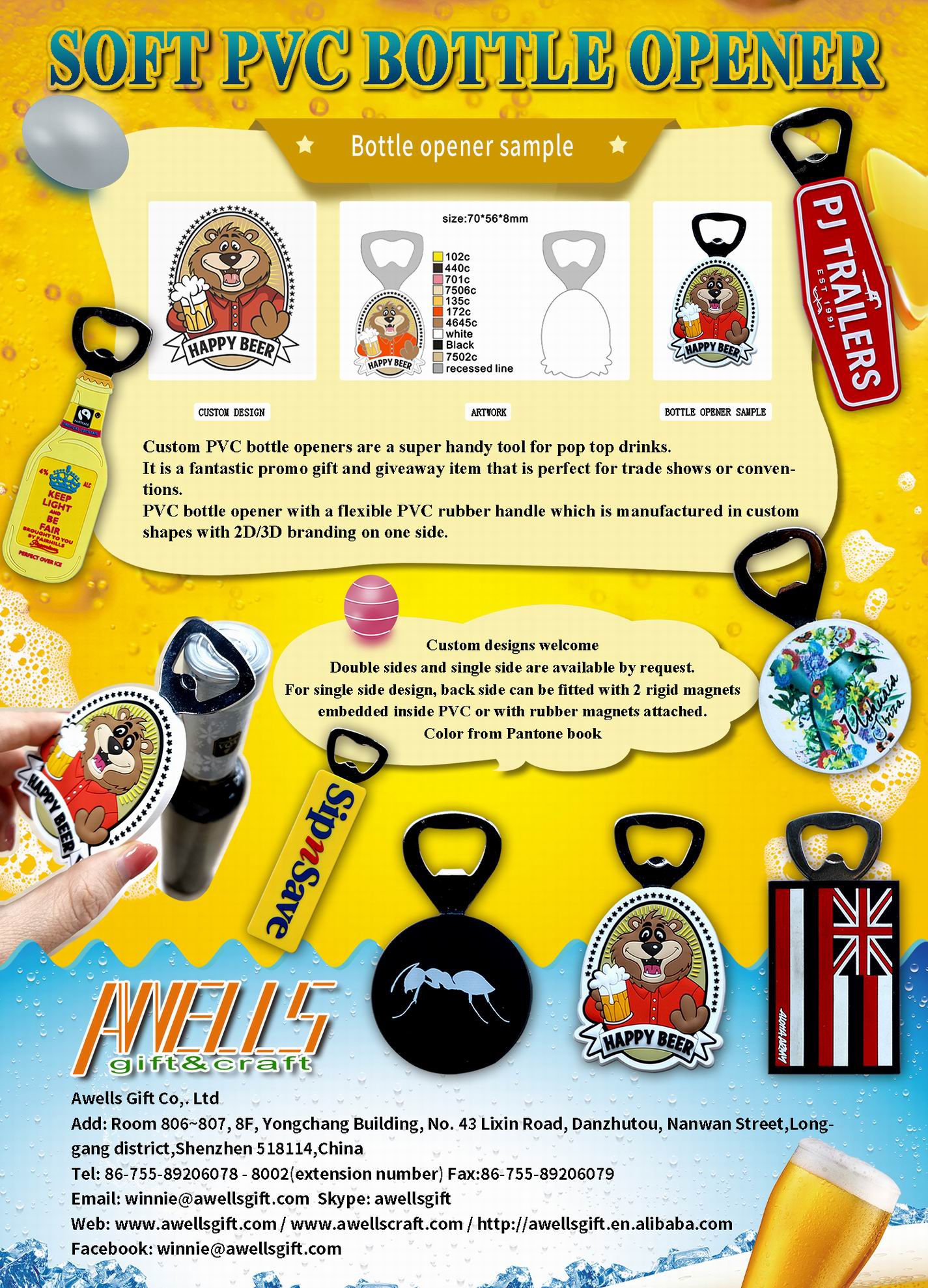 promotional beer bottle openers