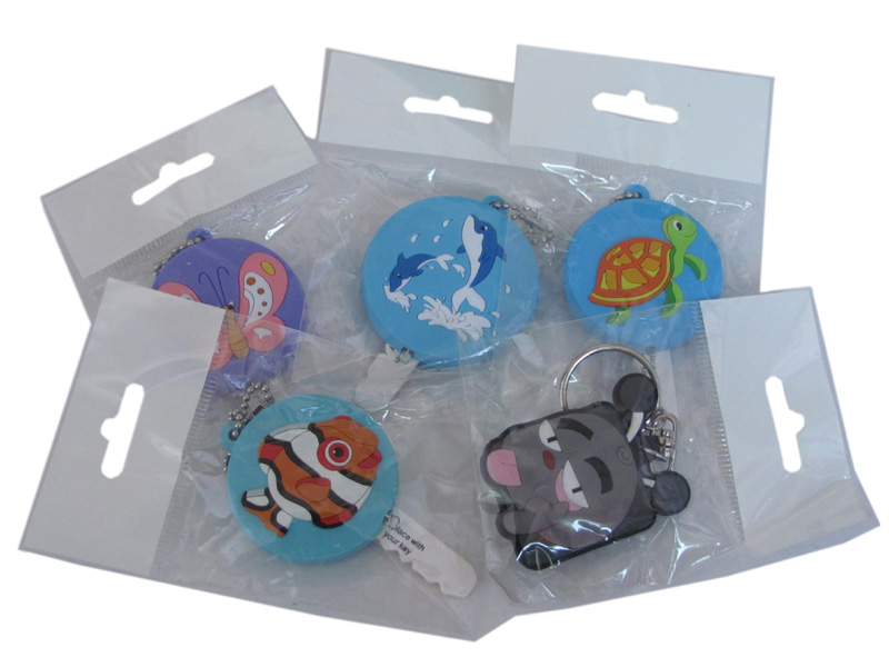 rubber key rings