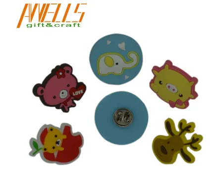 3d logo soft pvc key chain