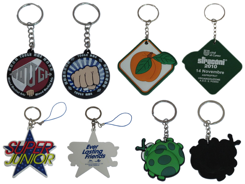 cartoon pvc key chain