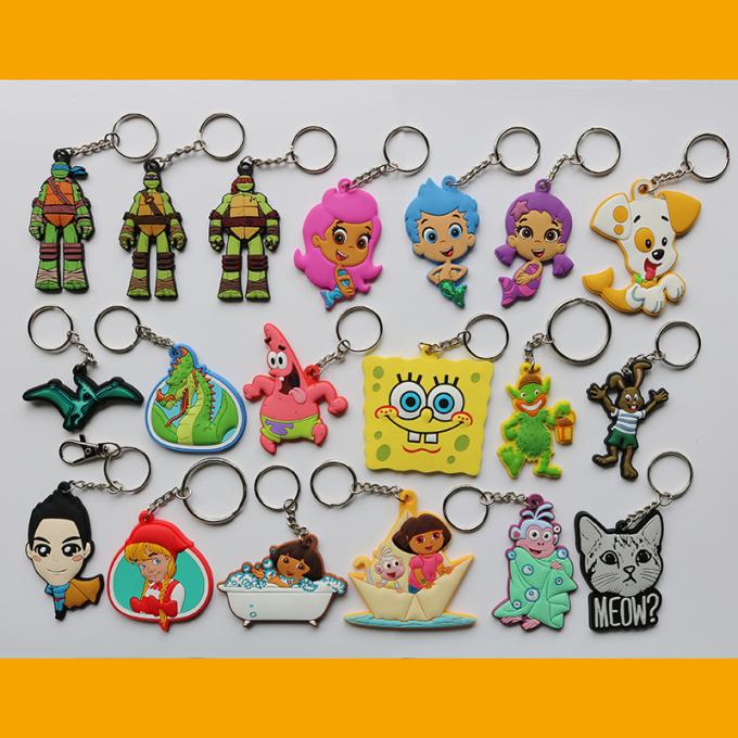 cartoon pvc key chain