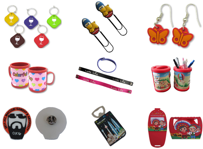cartoon pvc key chain