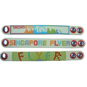 novel cartoon soft pvc bracelet