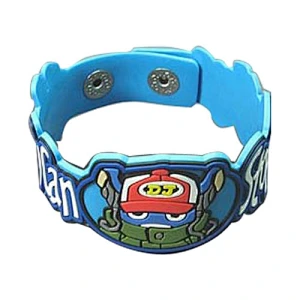 novel cartoon soft pvc bracelet