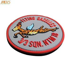 Custom 2D Animal Rubber PVC Patch