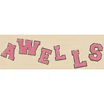 Sequin chenille patch from Awells