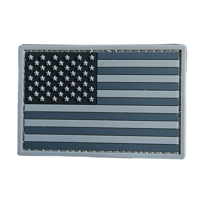 USA Flag 2D Rubber PVC Patch