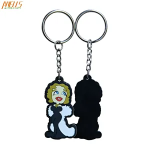 Cartoon Characters PVC Keyring
