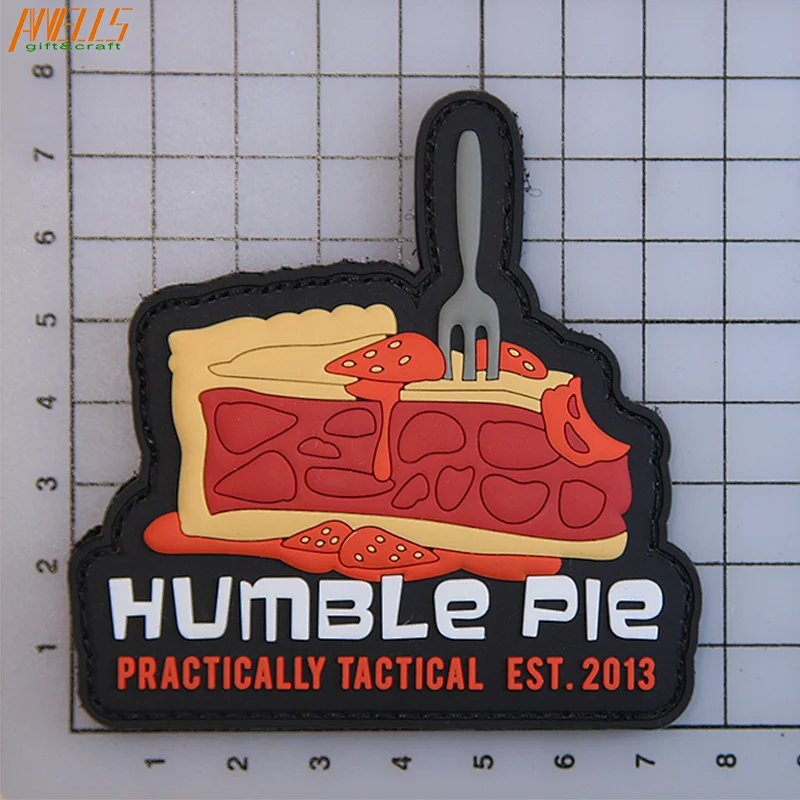 3D Vinyl Rubber PVC patch
