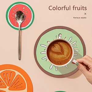 Creative Fruit  PVC Coaster