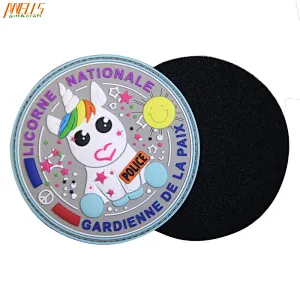 Funny Unicorn PVC Patch