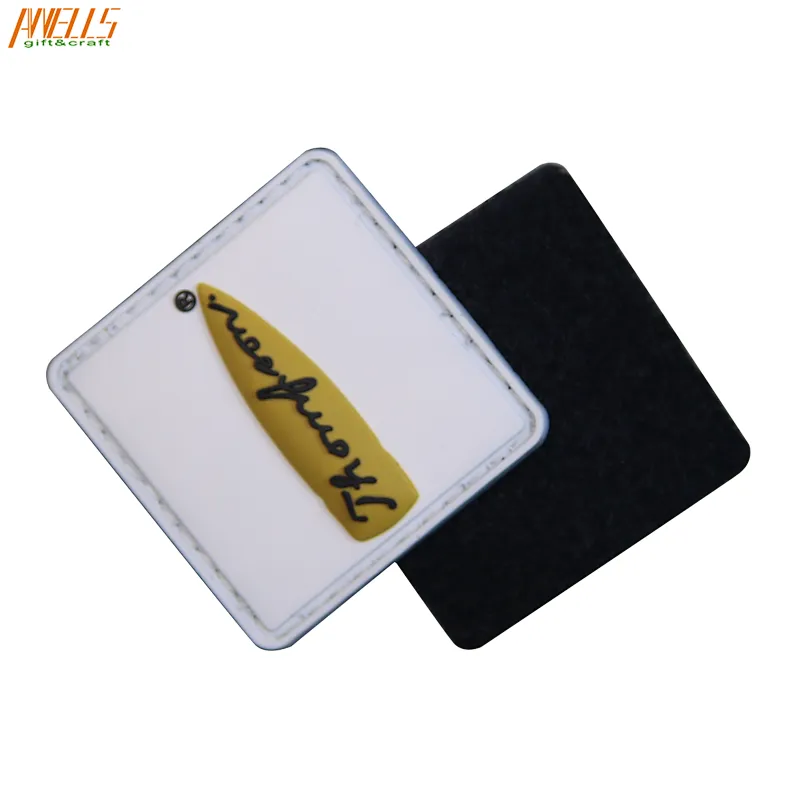 Small Size 2D Simple Logo PVC Patch