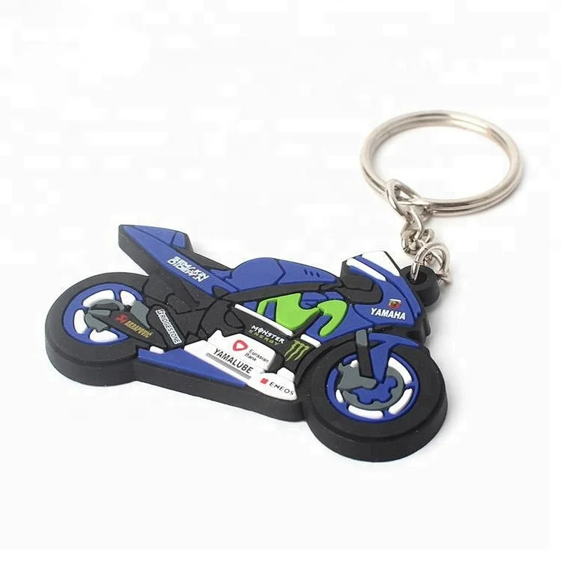 Wholesale Personalized Custom 3D Soft PVC Rubber Keychains