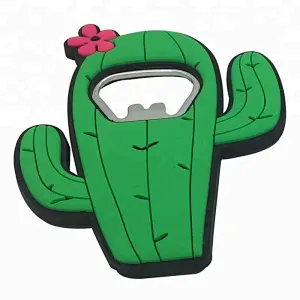 Soft PVC Cactus Bottle Opener