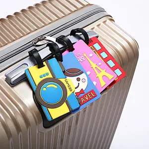 Travel Luggage Tags with Plastic Buckle