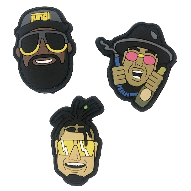 3D Brand Designer Rubber Patches