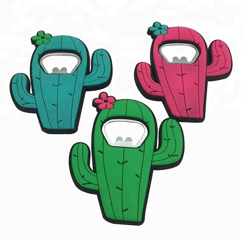 Soft PVC Cactus Bottle Opener