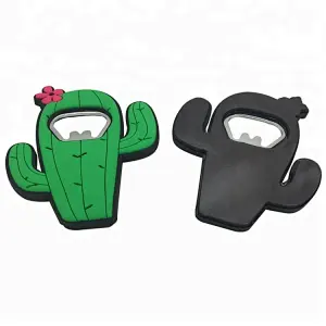 Soft PVC Cactus Bottle Opener