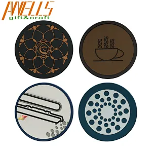 pvc coffee coaster