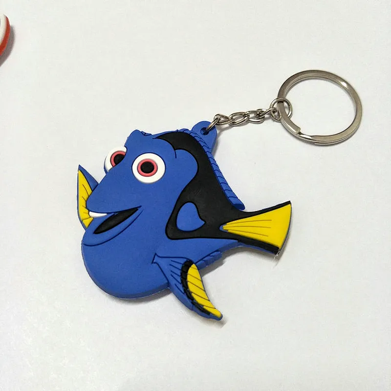 Fish PVC keychain