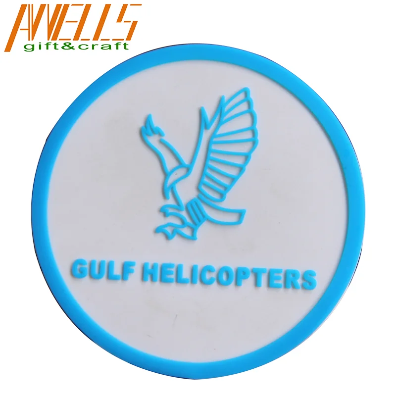 PVC Rubber Coaster Cup Mat