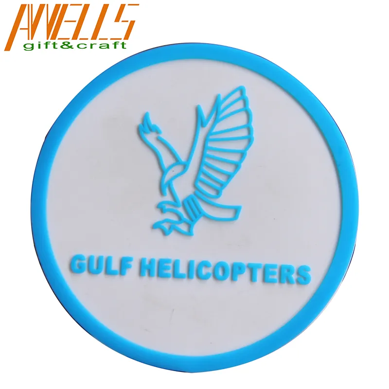 PVC Rubber Coaster Cup Mat