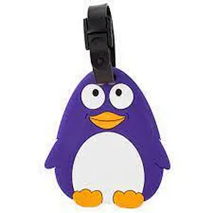 Penguin Luggage Tag