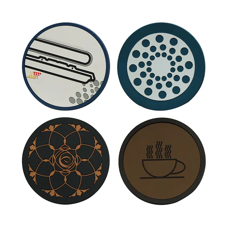 pvc coffee coaster