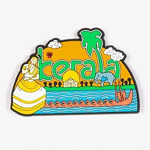 making colorful fridge magnet