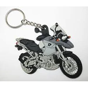 Motor Racing PVC rubber Keychains