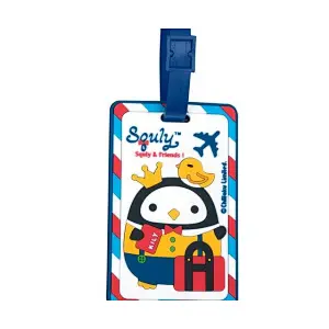 Penguin Luggage Tag