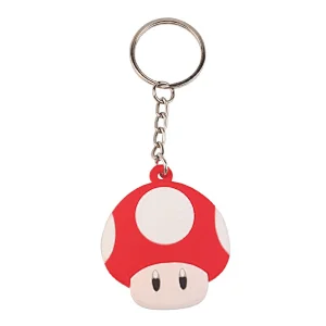 Super Mario Soft Pvc Keychain