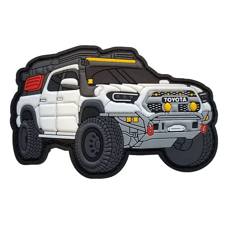 CH4X4 3D PVC Velcro Patches