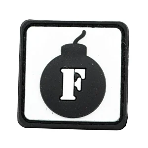 F Bomb 3D PVC Patch