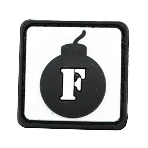 F Bomb 3D PVC Patch