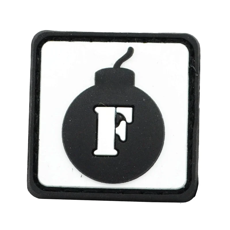 F Bomb 3D PVC Patch