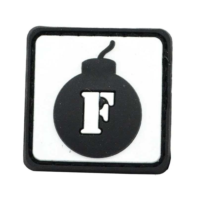 F Bomb 3D PVC Patch