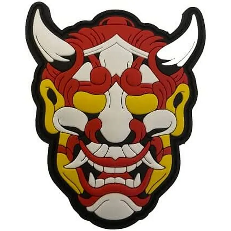 Monster Mask Hook and Loop PVC Patch