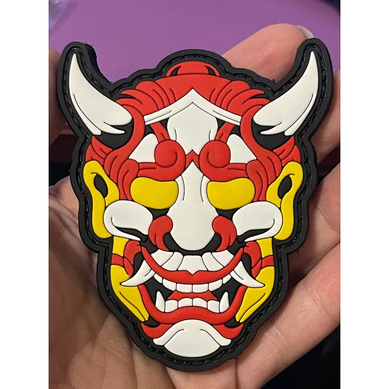Monster Mask Hook and Loop PVC Patch