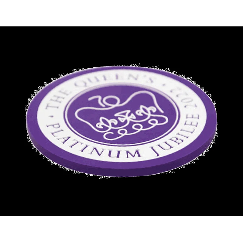 Platinum Jubilee PVC Coasters