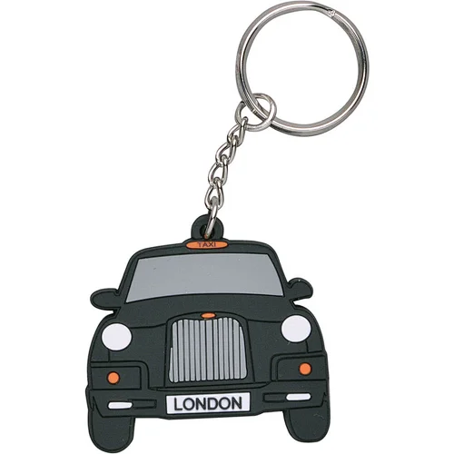 London taxi PVC Keychain