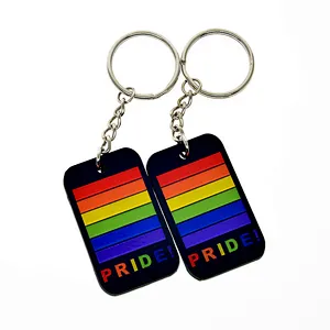 Gay Pride Keychains
