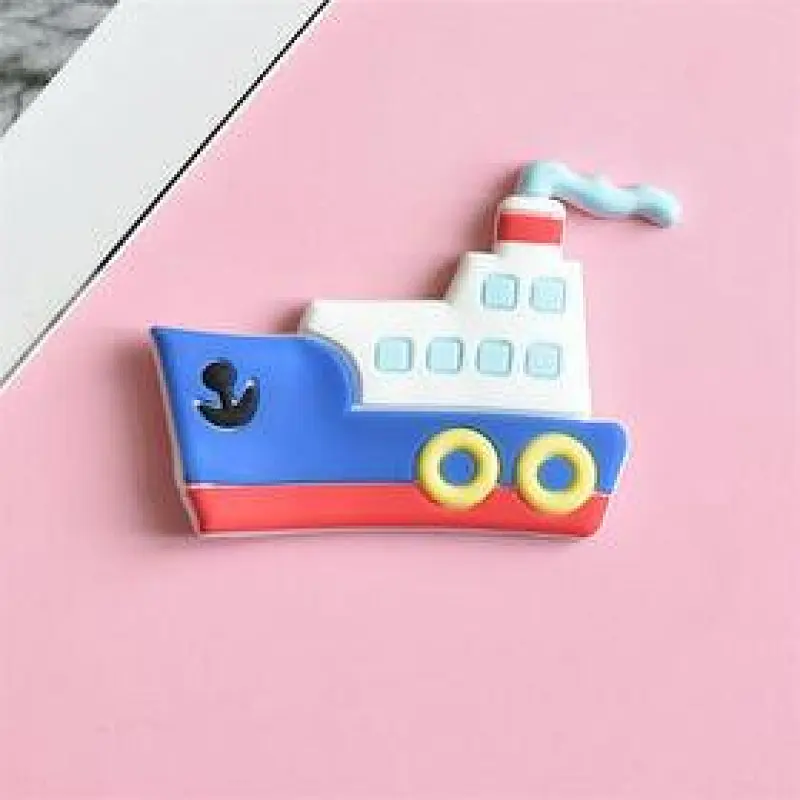 Boat Shaped Soft Pvc Fridge Magnets