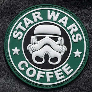 STAR WARS and COFFEE pvc patch